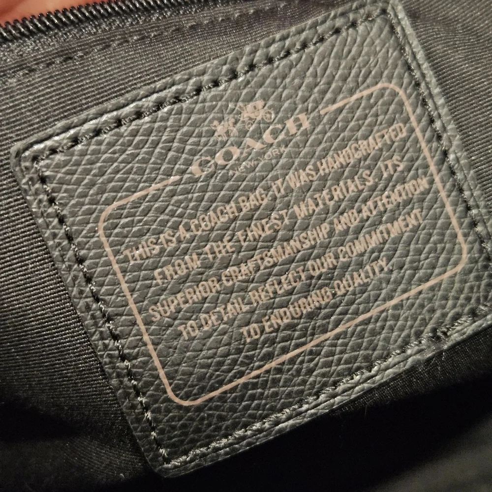 Coach Brown Signature Tote Bag - Picture 7 of 16